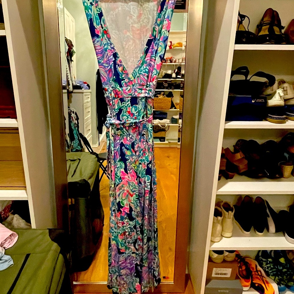 Lilly Pulitzer Sleeveless Wrap Dress